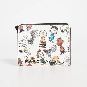 NWT Marc Jacobs x Peanuts Mini Compact Wallet